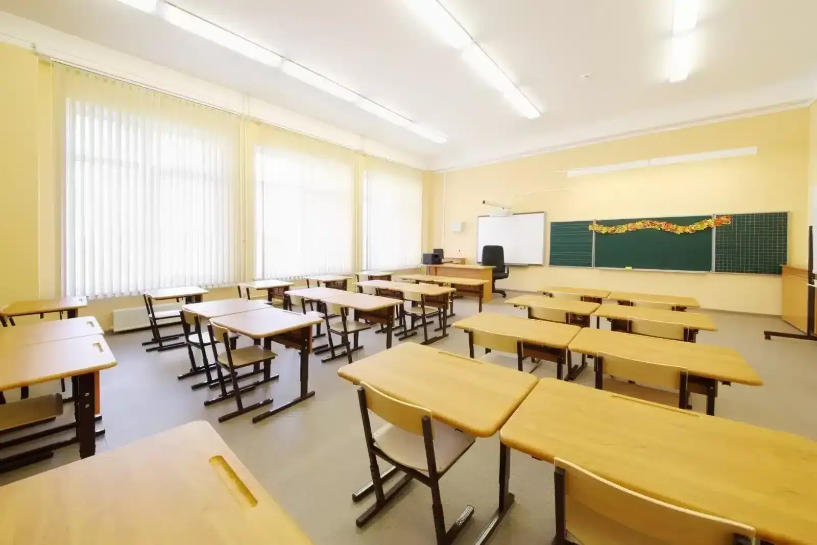 Empty Classroom