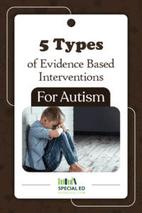 Young boy with autism looking frustrated on the floor, highlighting the importance of Evidence Based Interventions For Autism.