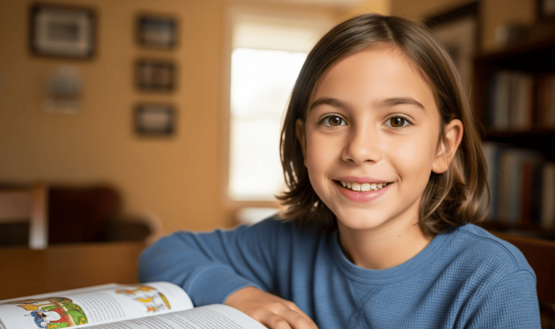 Parent supporting a child with special needs during homeschooling lessons