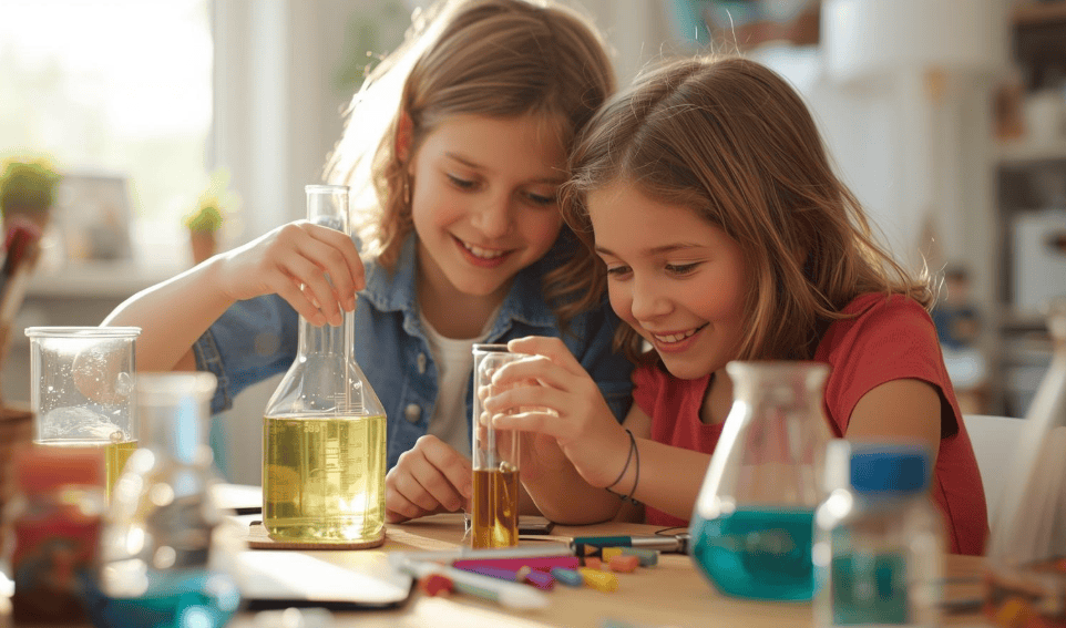 Parent reviewing homeschool curriculum options with special needs learner
