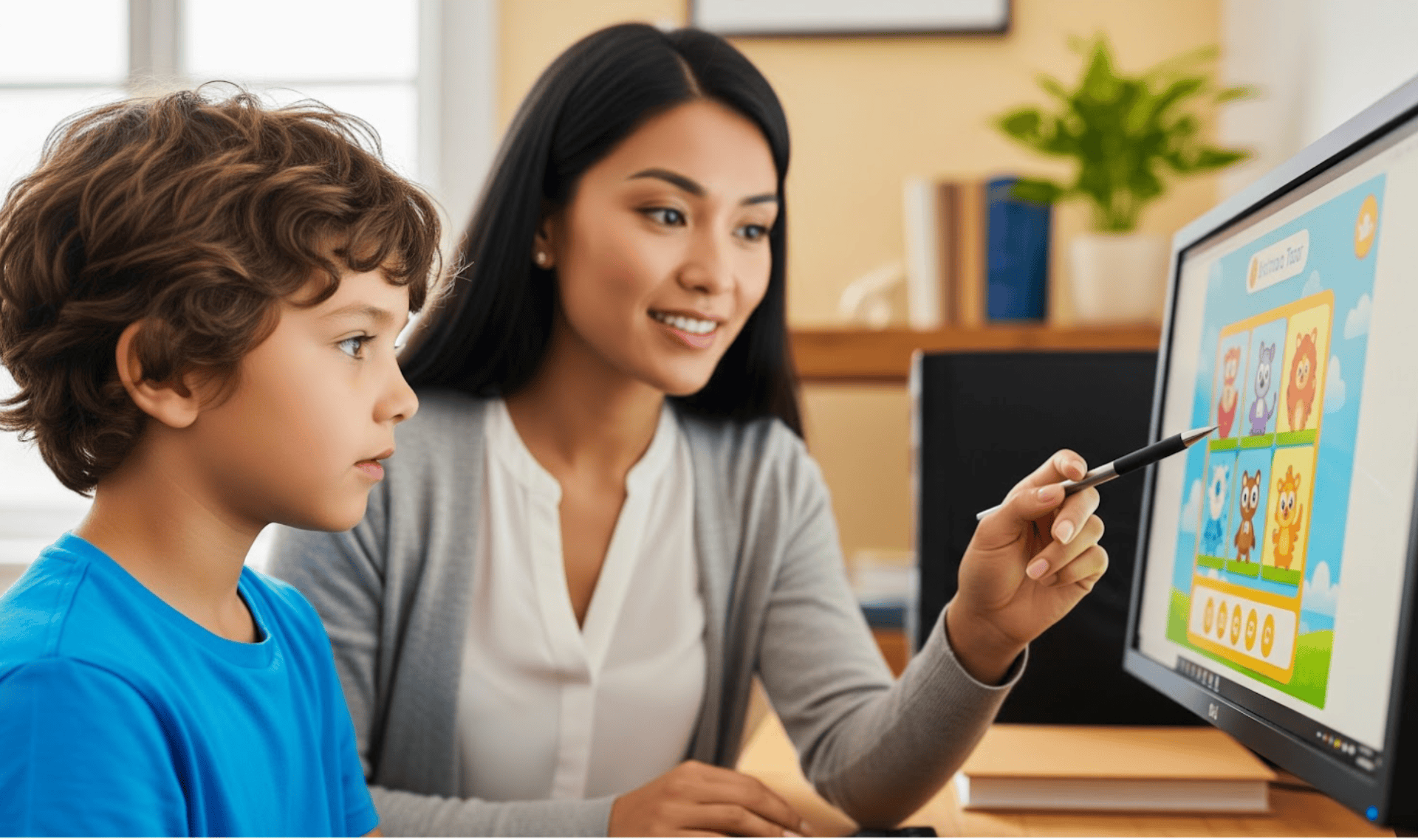 Child reading with parent using dyslexia-friendly homeschool strategies